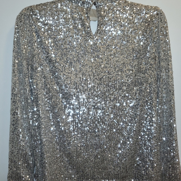 Cable & Gauge Sequined Top - Picture 4 of 8